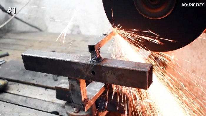 Самый простой гриндер из болгарки велосипедной втулки и ролика ГРМ