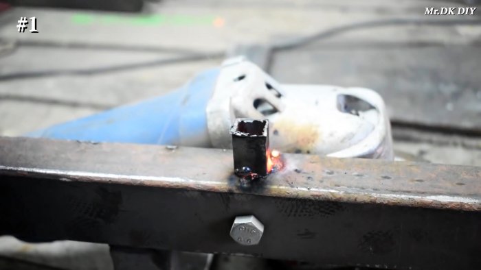 Самый простой гриндер из болгарки велосипедной втулки и ролика ГРМ