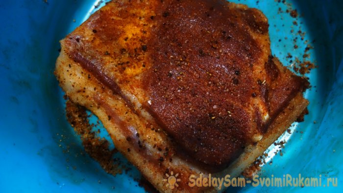 Настоящий варено-копченый бекон в дачных условиях