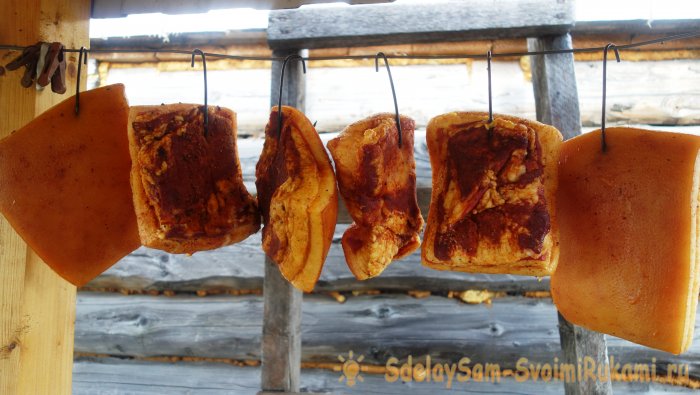 Настоящий варено-копченый бекон в дачных условиях