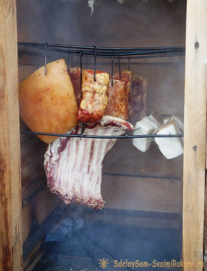 Настоящий варено-копченый бекон в дачных условиях