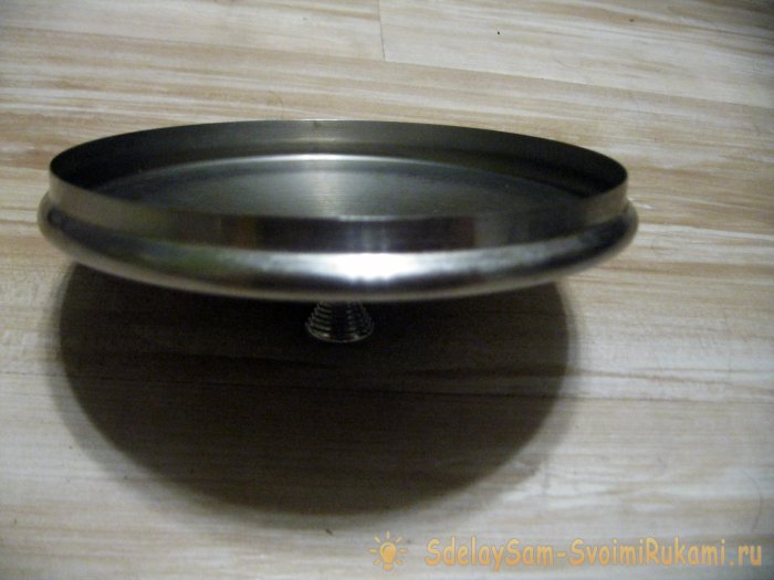 Настоящая коптилка из кофейной банки