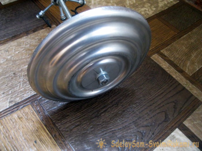 Настоящая коптилка из кофейной банки