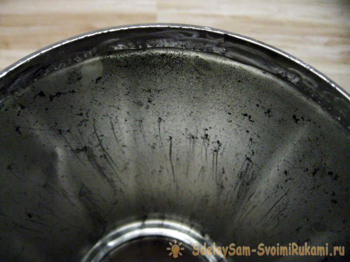 Настоящая коптилка из кофейной банки