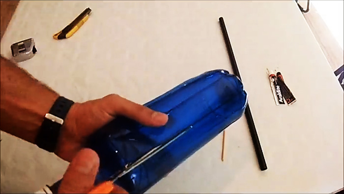 Как сделать садовый ветряк из пластиковой бутылки