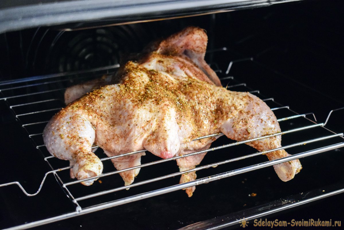 Приготовление Курицы В Духовке Фото