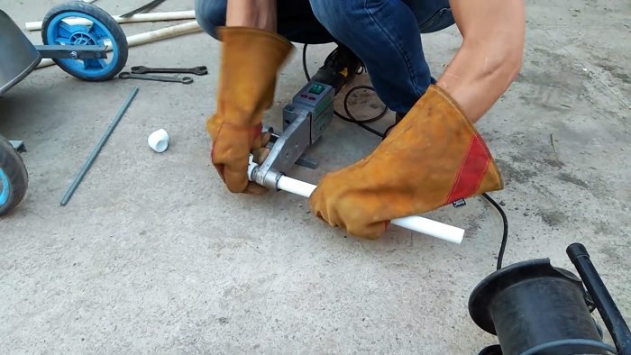 Как сделать газонокосилку из стиральной машинки