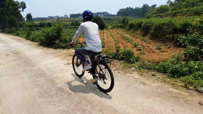 Как сделать мощный электровелосипед на 4 маломощных моторах