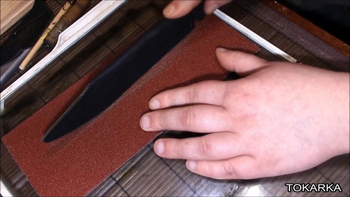 Как сделать кожаные ножны из обычной ткани