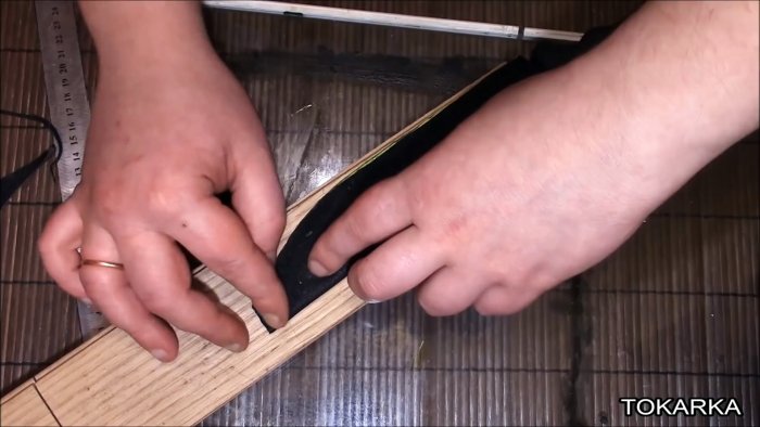 Как сделать кожаные ножны из обычной ткани