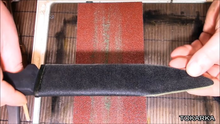 Как сделать кожаные ножны из обычной ткани