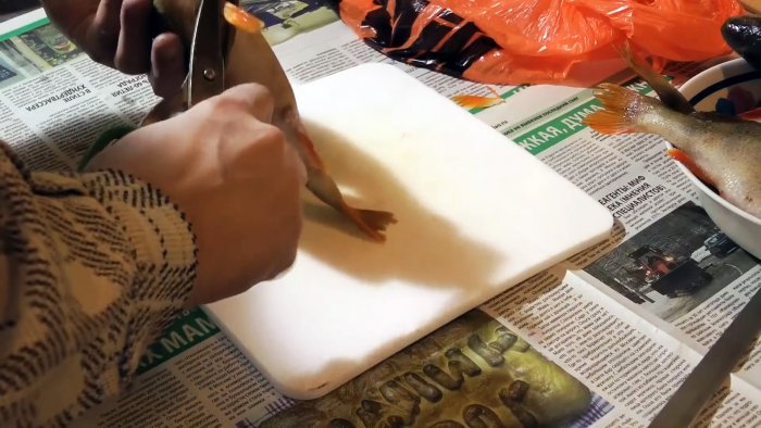 Советы бывалых рыбаков 3 способа почистить окуня быстро и без грязи