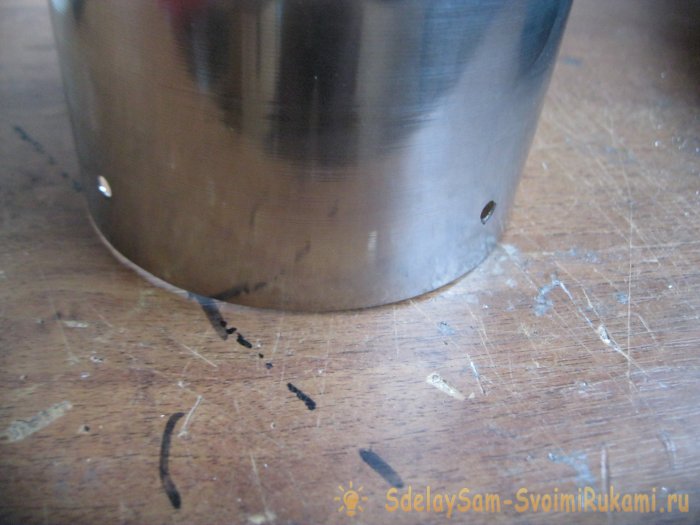 Как изготовить печку-щепочницу с активным поддувом