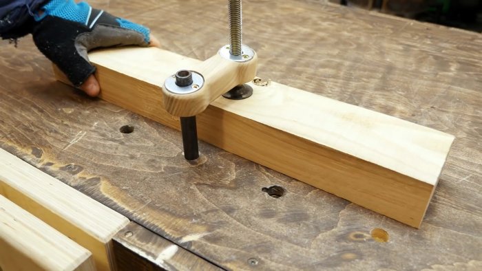 Как из остатков доски сделать удобный прижим