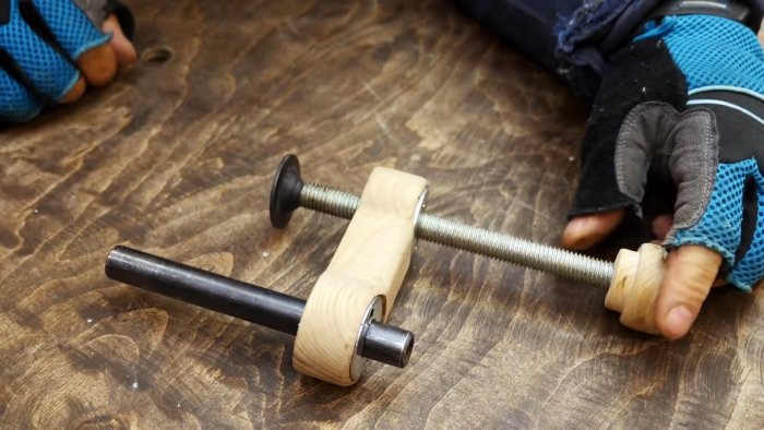 Как из остатков доски сделать удобный прижим