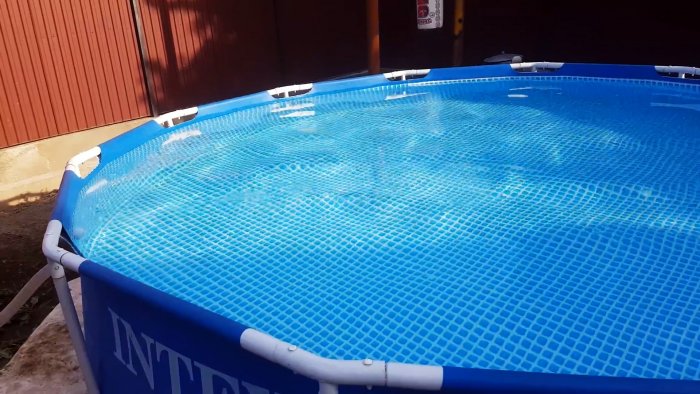 Как быстро нагреть бассейн при помощи автомобильного радиатора