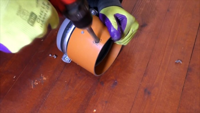 Как собрать труборез для ПВХ трубы