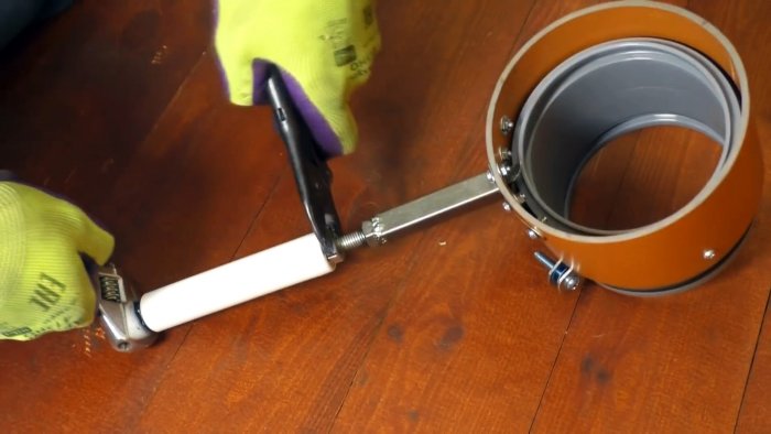 Как собрать труборез для ПВХ трубы