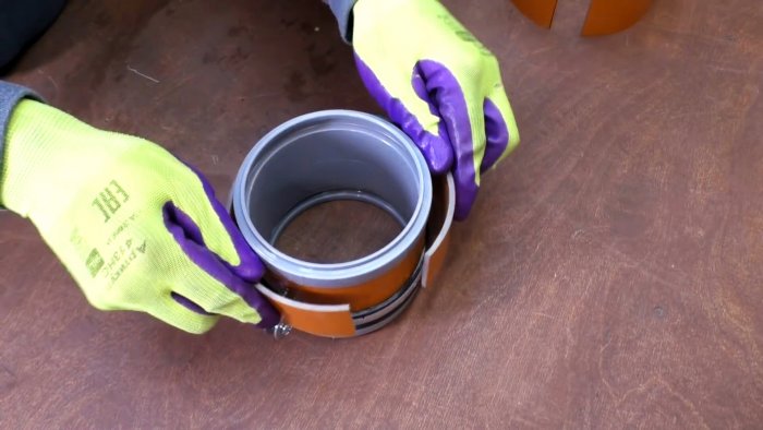 Как собрать труборез для ПВХ трубы