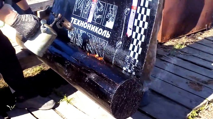 Как сделать гидроизоляцию деревянных столбов на века