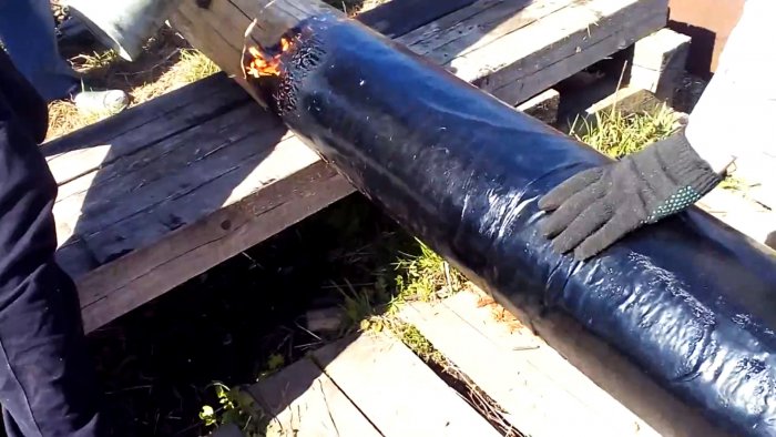 Как сделать гидроизоляцию деревянных столбов на века