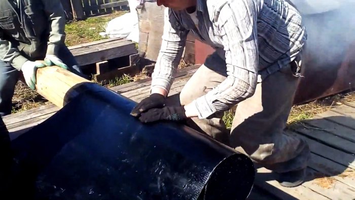 Как сделать гидроизоляцию деревянных столбов на века