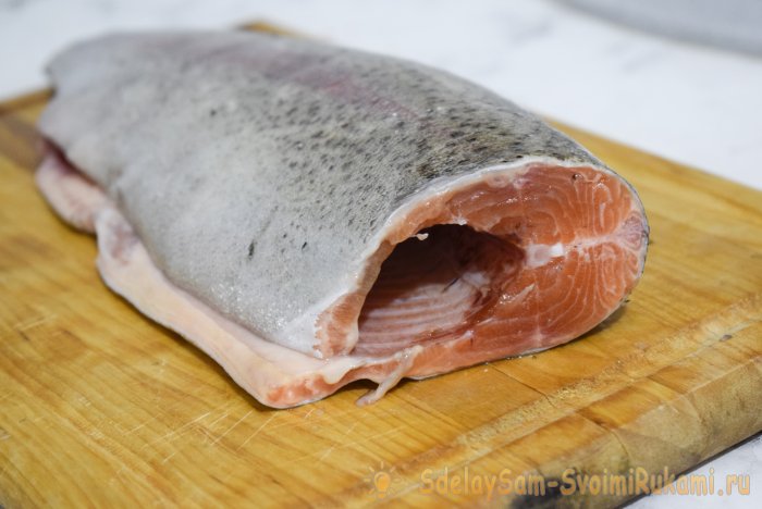 Элементарный способ вкусно засолить форель самому без магазинных консервантов