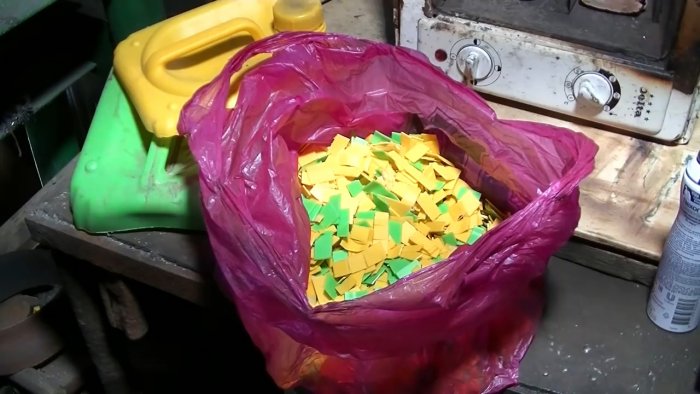 Как из пластиковой канистры сделать рукоять для инструмента