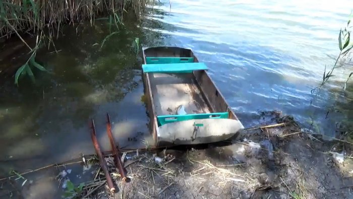 Как сделать простую складную лодку для рыбалки