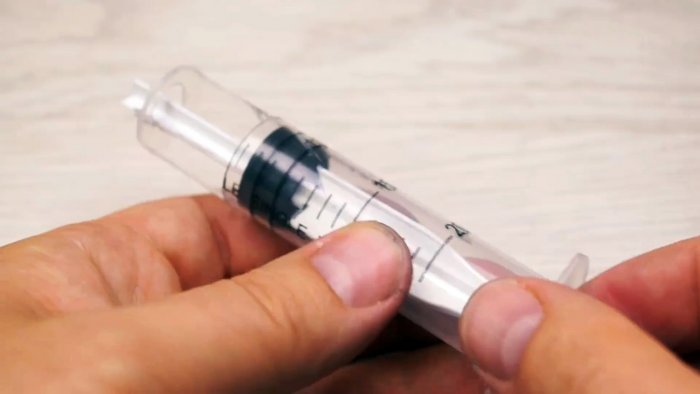 Как сделать инструмент для удаления косточек вишни из шприца