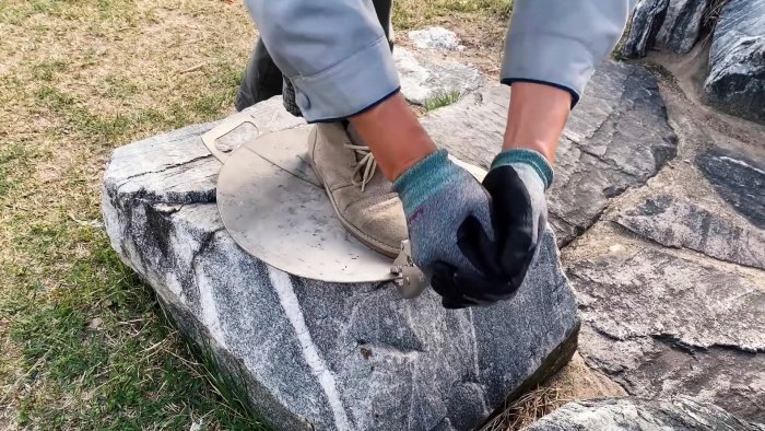 Как из куска нержавейки сделать походную сковороду