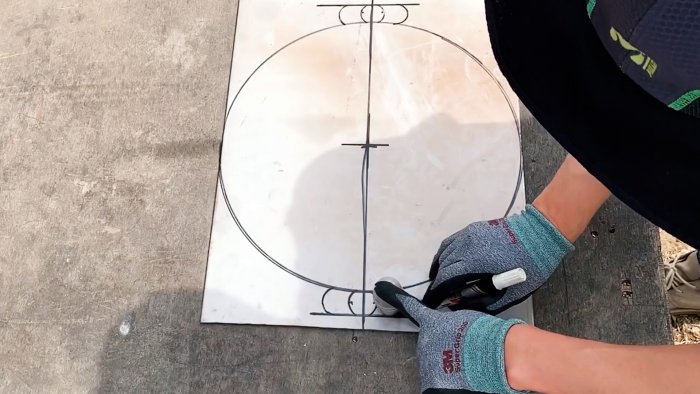 Как из куска нержавейки сделать походную сковороду