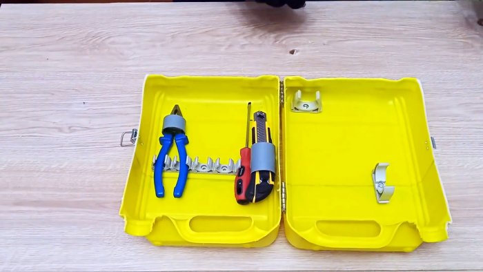 Как из канистры сделать удобный кейс для инструмента