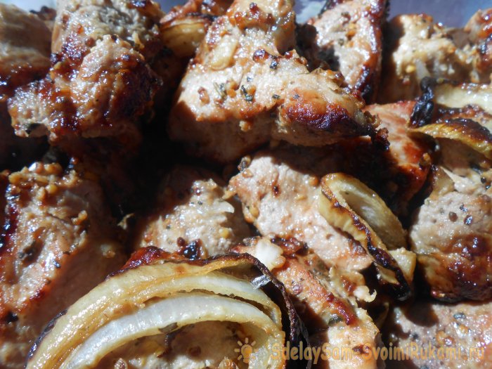 Аж сок течет - армянин делится секретом сочного шашлыка