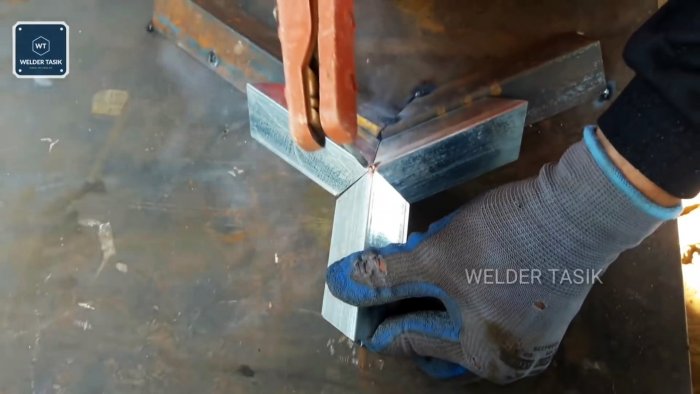 Как сварить красивую сотовую перегородку из профильной трубы