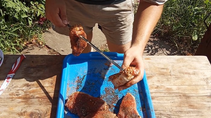 Сочнейшая сининка на шампуре такую вы точно не пробовали