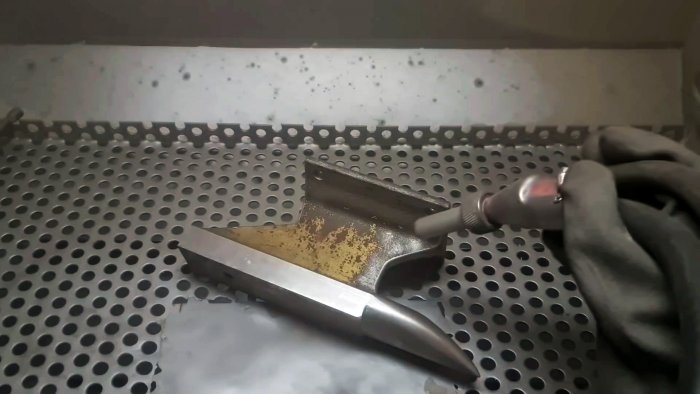 Вот это наковальня получилась из куска рельса