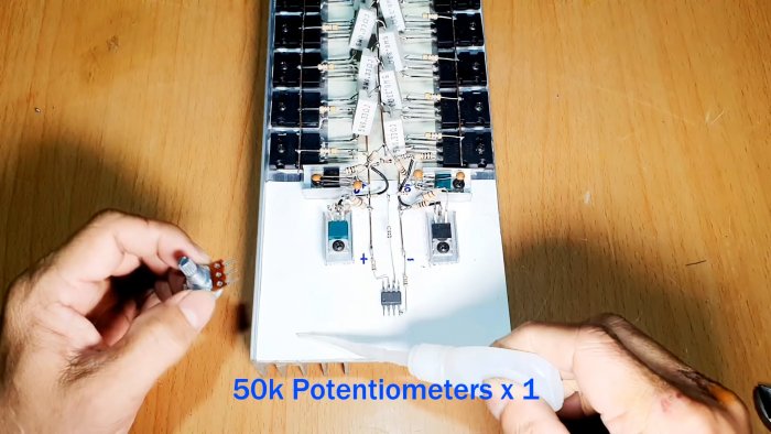 Собираем усилитель 500 Вт на транзисторах навесным монтажом