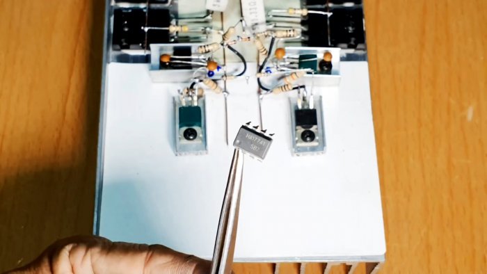 Собираем усилитель 500 Вт на транзисторах навесным монтажом