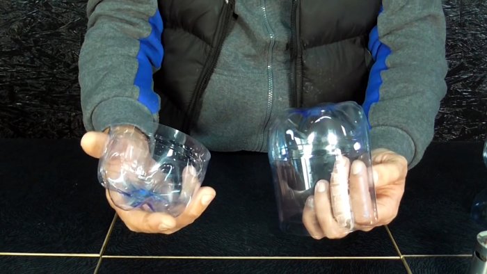 Как из пластиковых бутылок сделать мощный пылесос 12 В