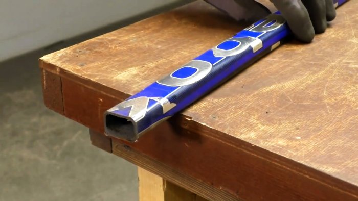 Туристический топорик из рельса без горна ковки и прочих сложностей