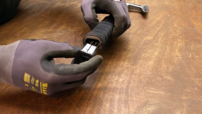 Туристический топорик из рельса без горна ковки и прочих сложностей