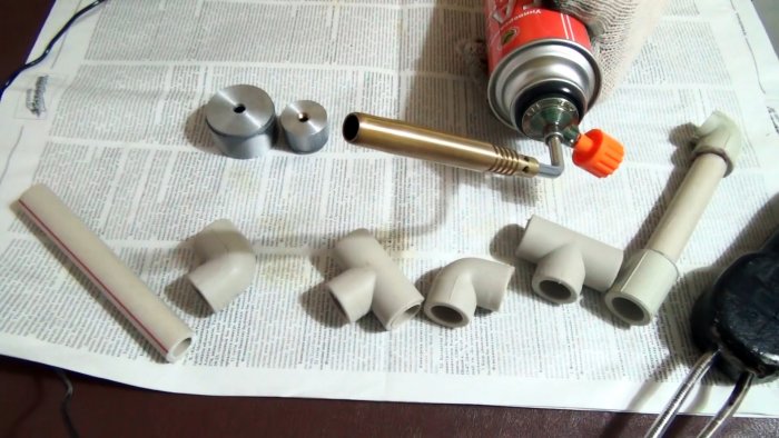 Сварка пластиковых труб без паяльника