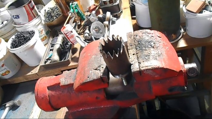 Быстрое изготовление коронки любого размера для сверления стены