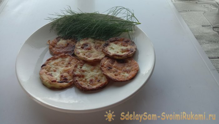 Чипсы из кабачков