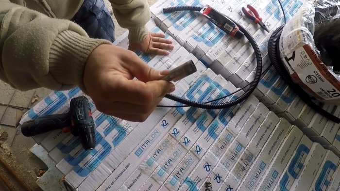 Как сделать вибратор для бетона из хлама