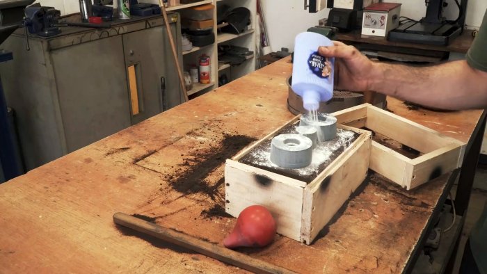 Как отливать качественные алюминиевые болванки для гриндера