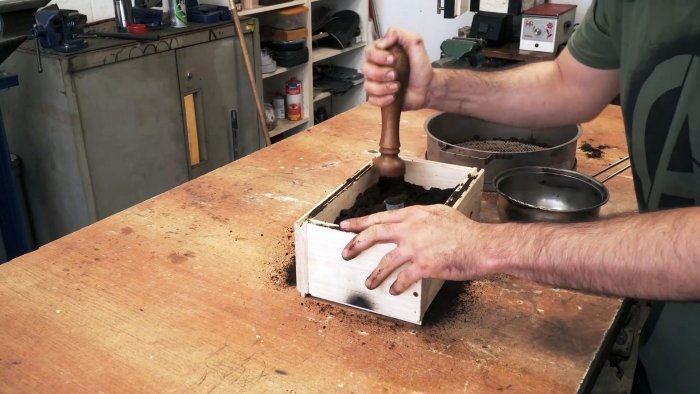 Как отливать качественные алюминиевые болванки для гриндера