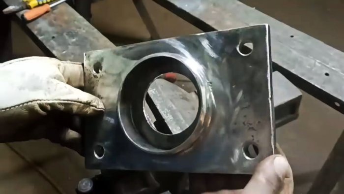 Как без токарки сделать качественный корпус под установку подшипника