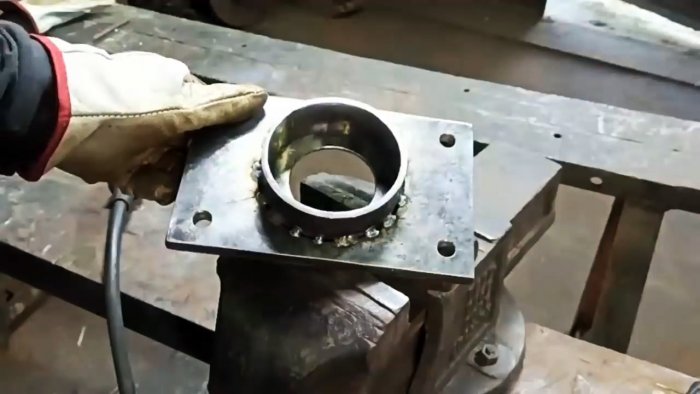 Как без токарки сделать качественный корпус под установку подшипника